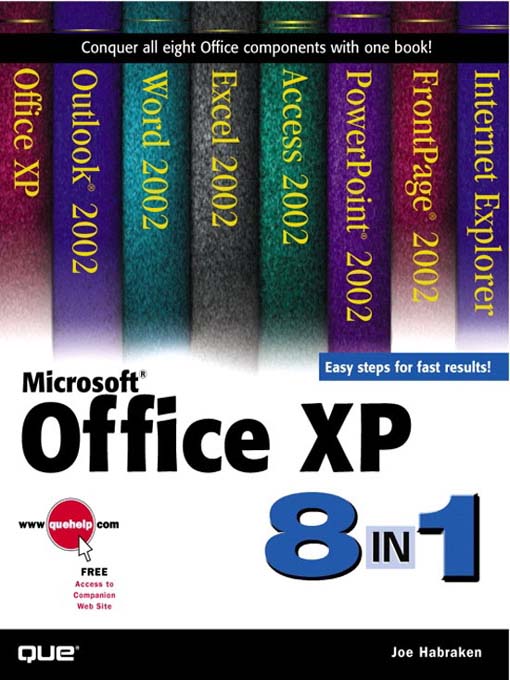 Title details for Microsoft Office XP 8-in-1 by Habraken - Available